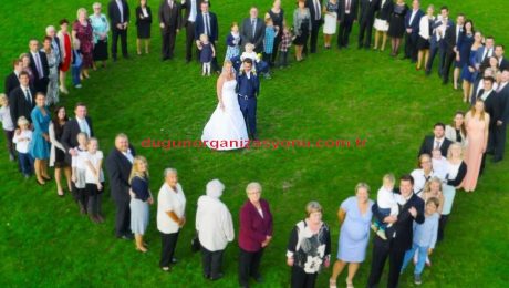 Düğün Organizasyonu Drone Çekimleri